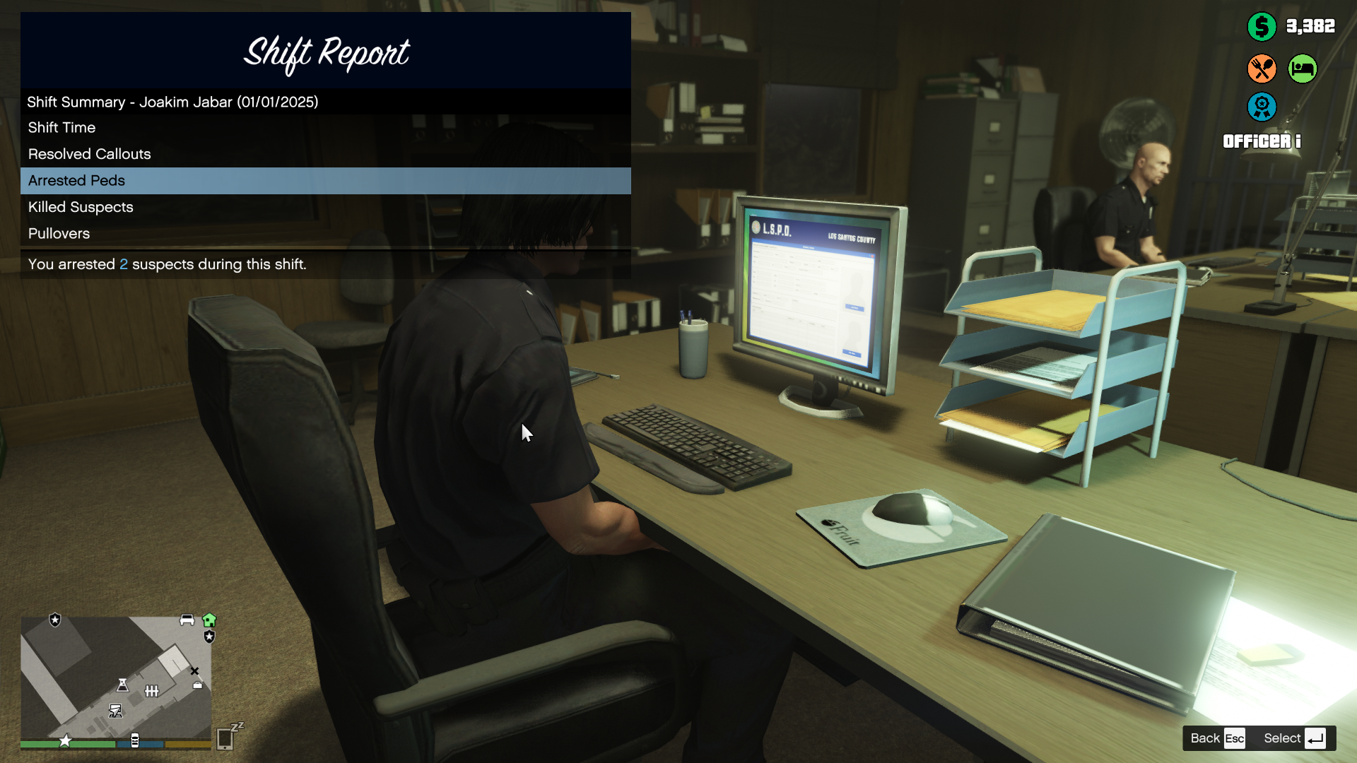 Shift Report